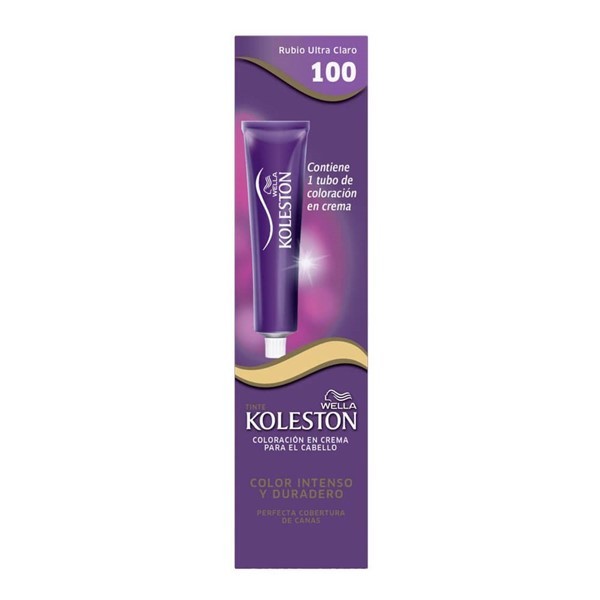 Koleston Coloracion en Crema Single Rubio Ultra Claro 100 #1