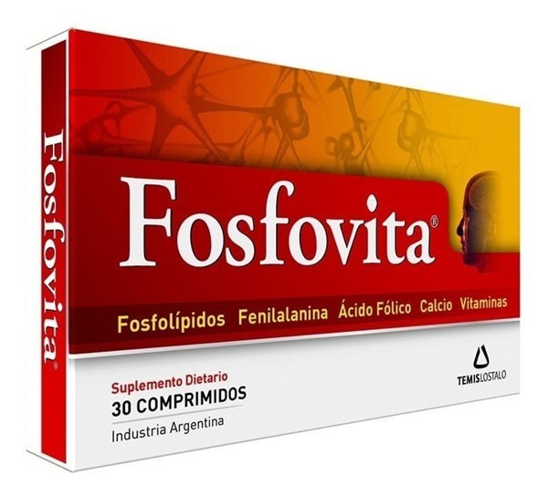Fosfovita Suplemento Dietario 30 comprimidos #1