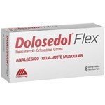 Dolosedol Flex | 8 Comprimidos | Paracetamol + Orfenadrina Citrato #1