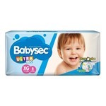 Babysec Ultra Sec Pañales Extra Grande Pack 8 Unidades #1