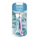 Gillette Máquinas de Afeitar Venus 3 simply Sensitive x 2 Uds #1