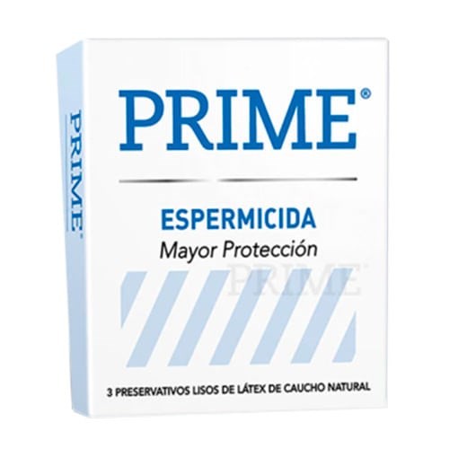 Preservativo Prime Espermicida 3Un