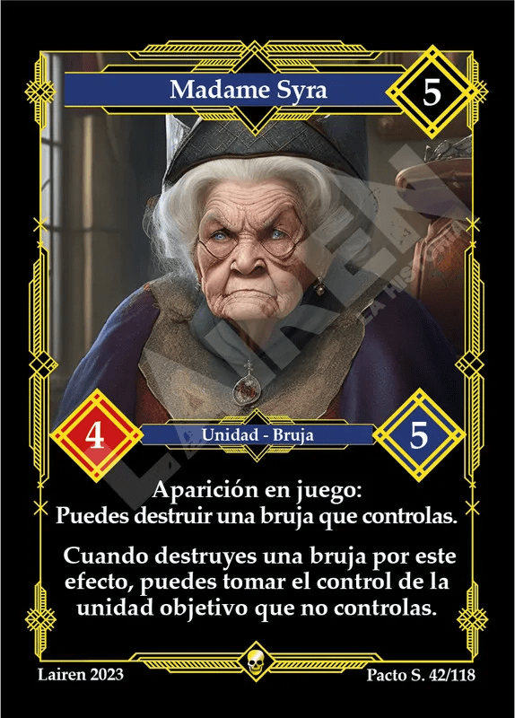 042 Madame Syra 1ra Edicion - Coste 5 #1