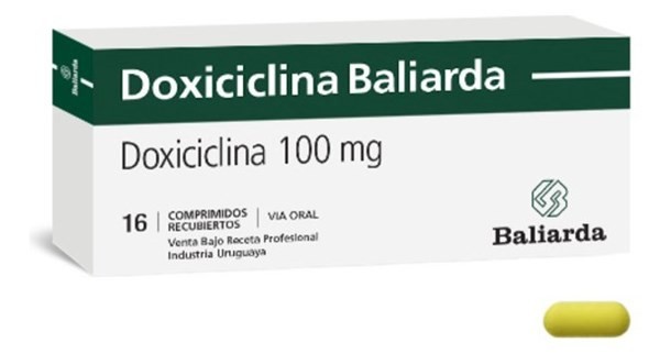 Doxiciclina Baliarda 100 mg x 16 comprimidos #1