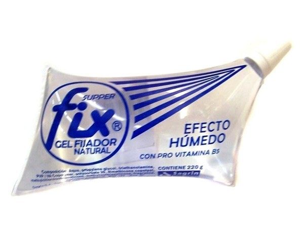 GEL CAPILAR FIJADOR SUPPER FIX NATURAL 220ML #1