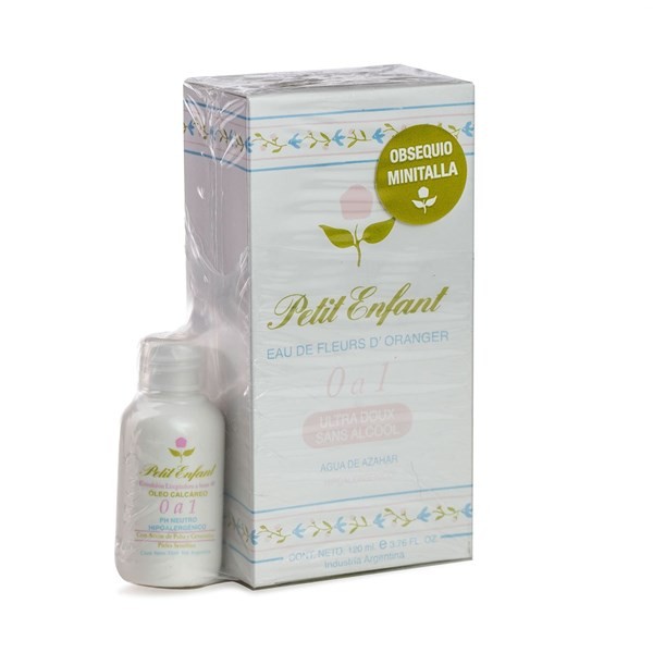 Petit Enfant Agua de Azahar 120 ml + Minitalla Oleo Calcareo alt