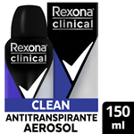 Desodorante Antitranspirante Rexona Clinical Men en Aerosol x 150 ml #1
