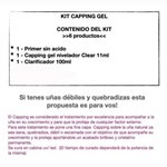 Cuvage Esmalte Gel Uv Capping Clear Set U #2