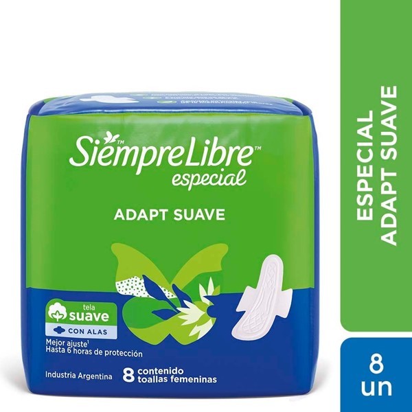 Toallita Femenina Siempre Libre Especial Alas #1
