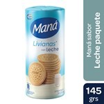 Galletitas Maná Con Leche Livianas 136 g. #1