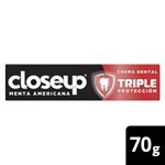 Close Up Pasta Dental Triple Menta Americana 70 gr #1