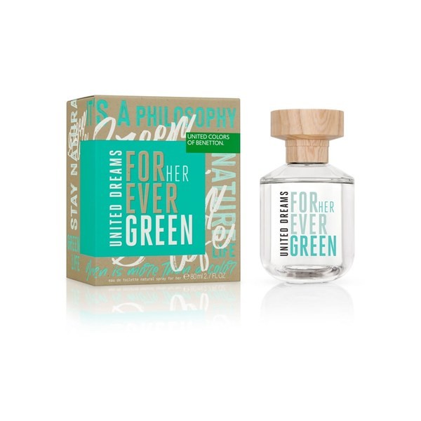 Benetton United Dreams Forever Green Her EDT 80 ml