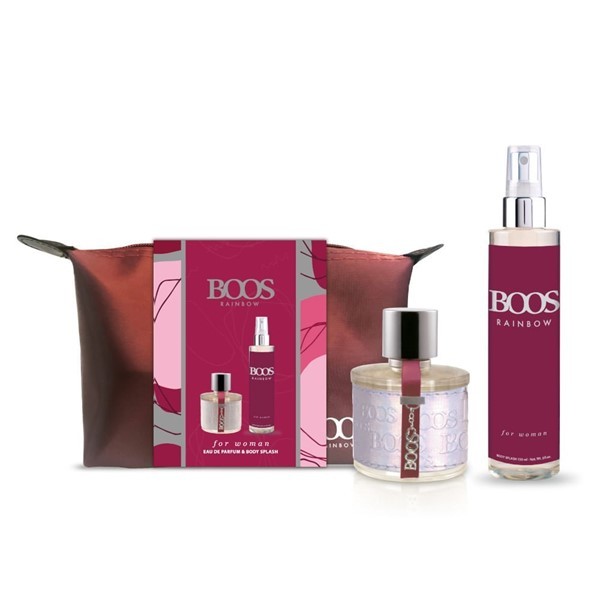 Set Boos Rianbow Eau de Parfum x 100 ml + Body Mist x 150 ml + Neceser #1