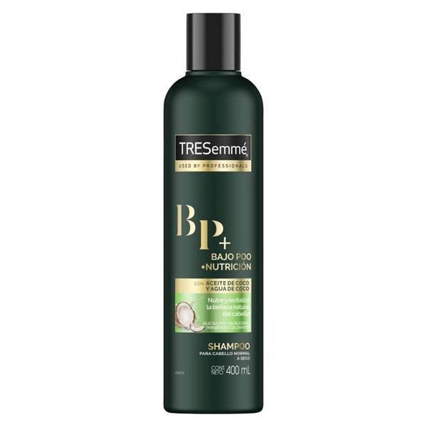 Shampoo Tresemmé Bajo Poo + Nutrición x 400 ml #1
