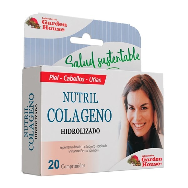 Garden House Colágeno Hidrolizado + Vitamina E (20 Comprimidos) alt
