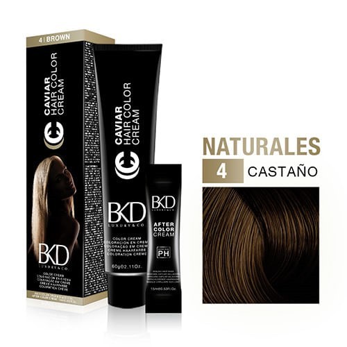 Bkd Caviar Color Cream Castaño 4 #1