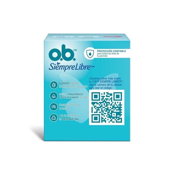 Ob Tampones Originales Canal Curvo Mini (8 Unidades) alt