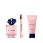 Armani My Way Edp 90 Ml + Edp 10 Ml + Body Loti Presentación 90 Ml #4
