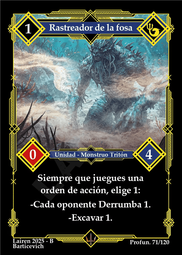 071 Rastreador De La Fosa - Coste 1