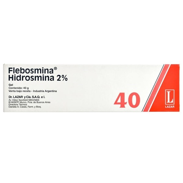 Flebosmina Gel | 40 g | Hidrosmina #1