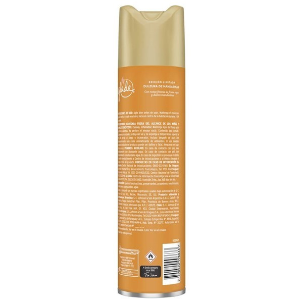Aromatizante De Ambientes Glade Edición Limitada Dulzura De Mandarina En Aerosol 360ml alt