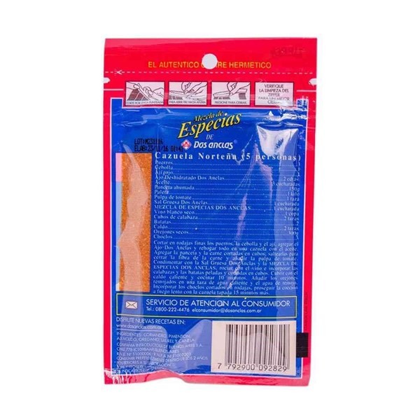 Mezcla De Especias Dos Anclas 25 Gr alt