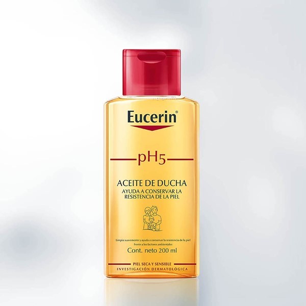 Eucerin Aceite de Ducha Ph5 Para Piel Sensible 200 ml alt