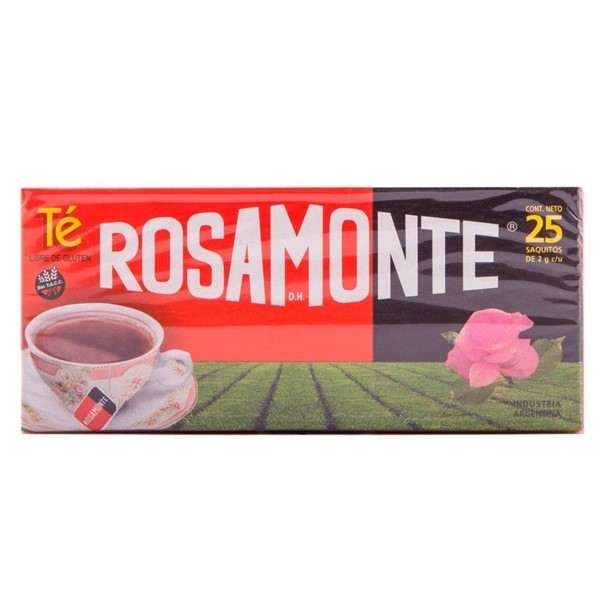 Té Rosamonte Saquitos 25 U #1