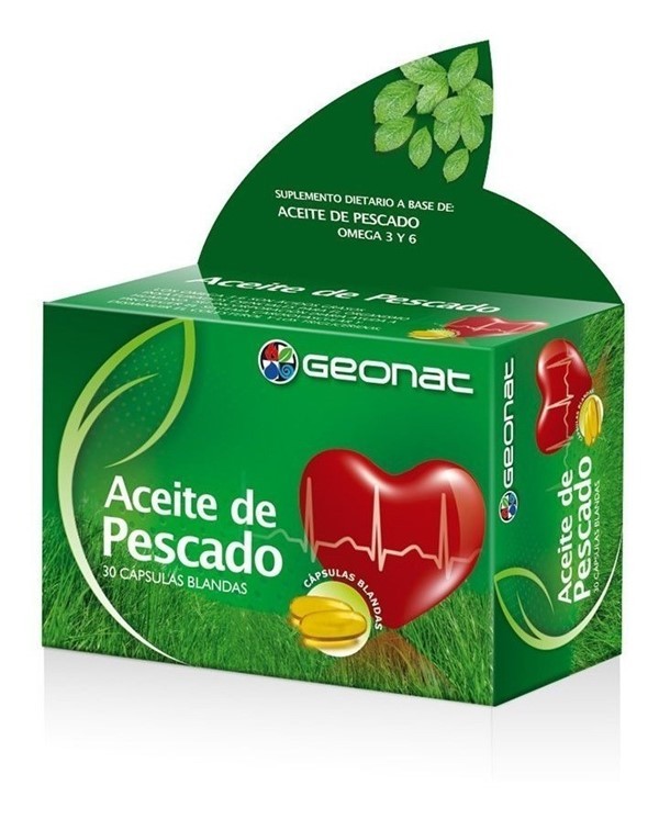Geonat Aceite de Pescado (30 Cps) #1