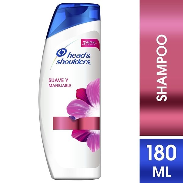 Head & Shoulders Shampoo Suave Y Manejable 180 ml alt