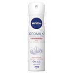 NIVEA Deo Antitranspirante Aerosol Women Milk Sensitive | 150 ml #1