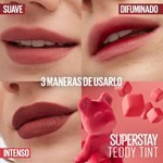 Labial Líquido Maybelline Teddy Tint x 5 ml Color Coffee Date #8