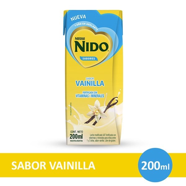 Nestlé Nido Listo para Tomar Sabor Vainilla 200 ml #1