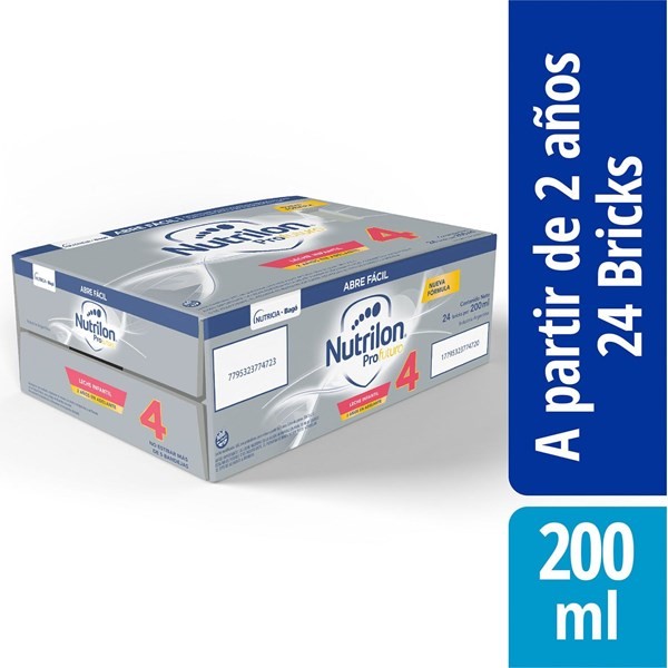 Nutrilon Pack Fórmula Láctea Profutura 4 (24 Briks de 200 ml) #1