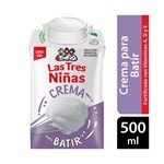 Crema de Leche Las Tres Niñas Para Batir Uat 500 cc. #1