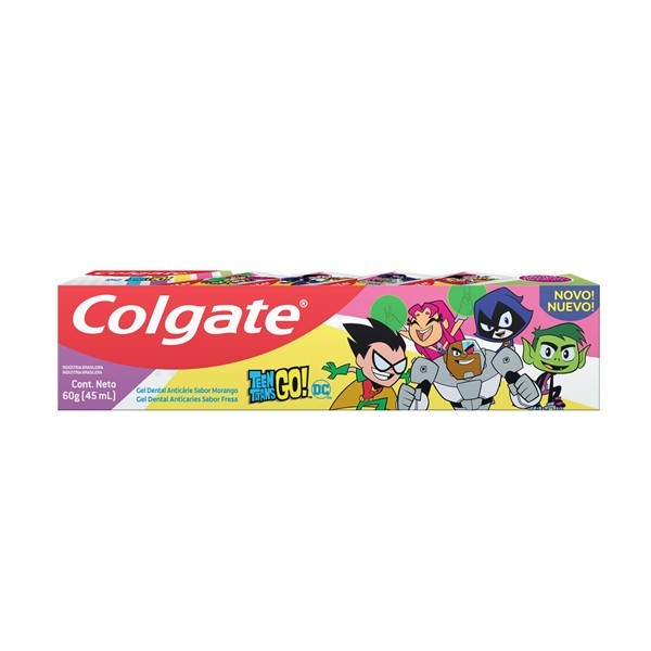 Colgate Crema Dental Kids Teen Titans Go 60 gr #1