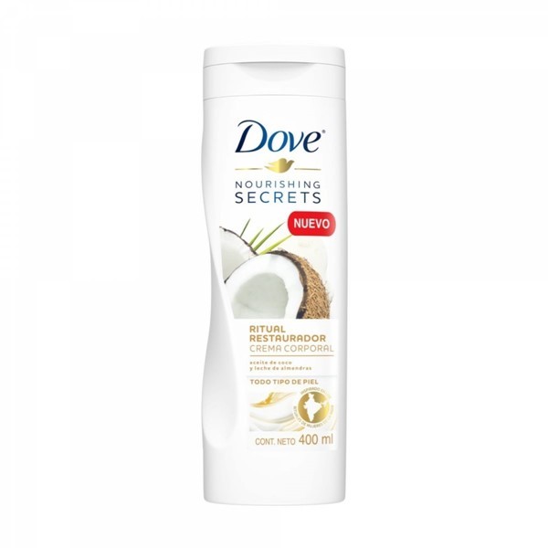 Dove Crema Corporal de Coco Y Almendras 400 ml alt