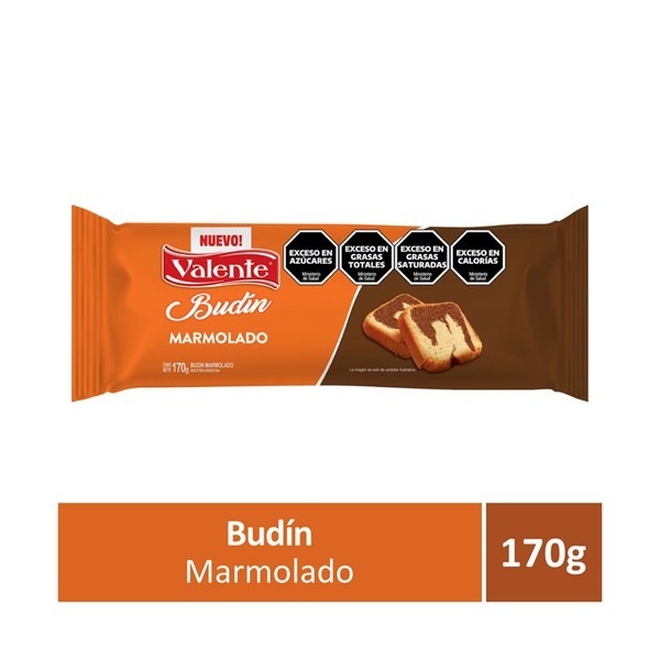 Budín Valente Marmolado 170 G. #1