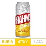 Cerveza Rubia Brahma Chopp 473 Ml Lata #1