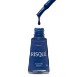 Risque Esmalte de Uñas Cremoso Azul Mente Libre #4