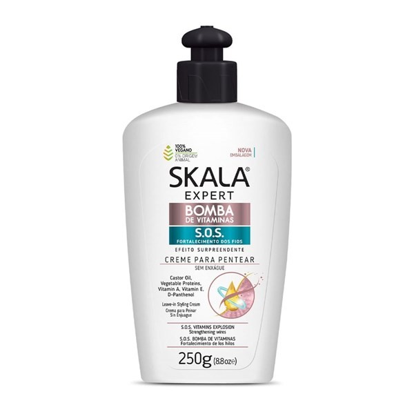 Skala Crema de Peinar Bomba de Vitaminas 3 en 1 250 gr #1
