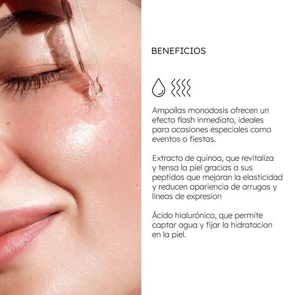 Ampollas Concentradas Efecto Flash Con Ácido Hialurónico Alchemy - 30 Unidades alt