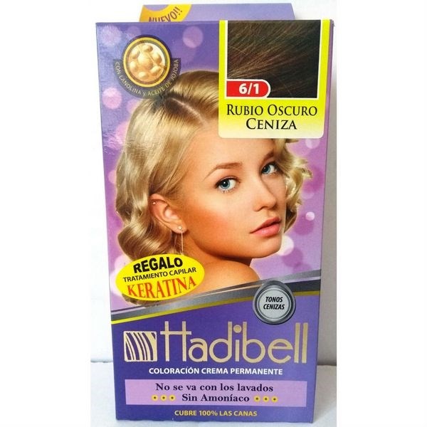 Hadibell Kit 6.1 Rubio Oscuro Ceniza #1