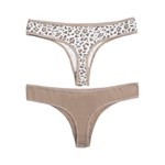 Bombacha Colaless Wav Animal Print x 2 un Talle m #1