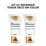 Loreal Paris Combo  Uv Defender Toque Seco Sin Color #1