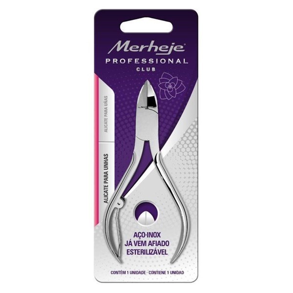 Merheje Alicate Para Uñas Professional -En Acero Inoxidable-
