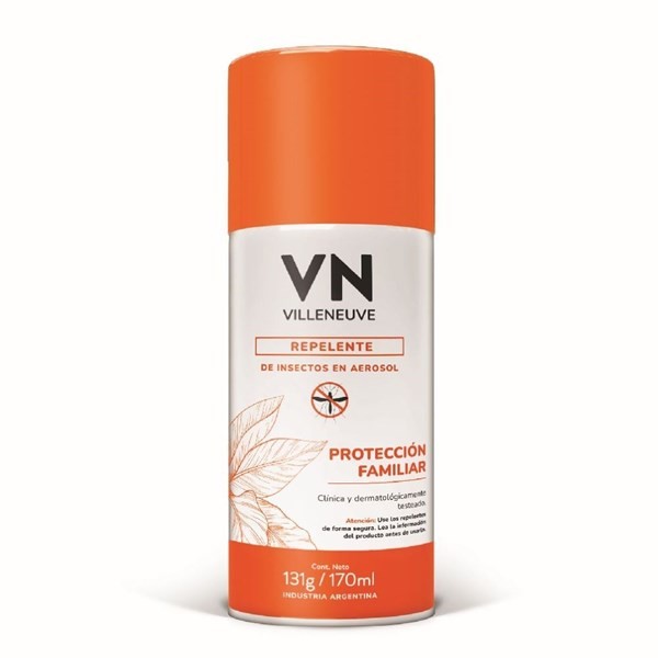 Villeneuve Repelente Para Mosquitos en Aerosol Vn Familiar x 170 ml #1