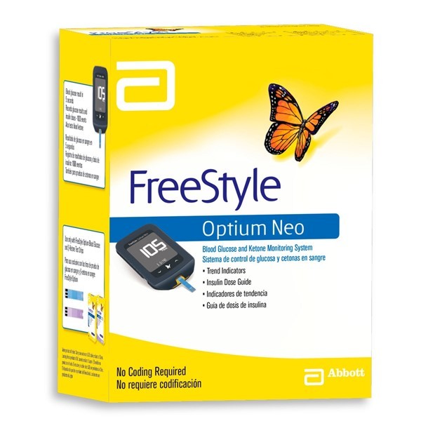 Freestyle Medidor Glucosa Cetonas Optium Neo Aparato alt