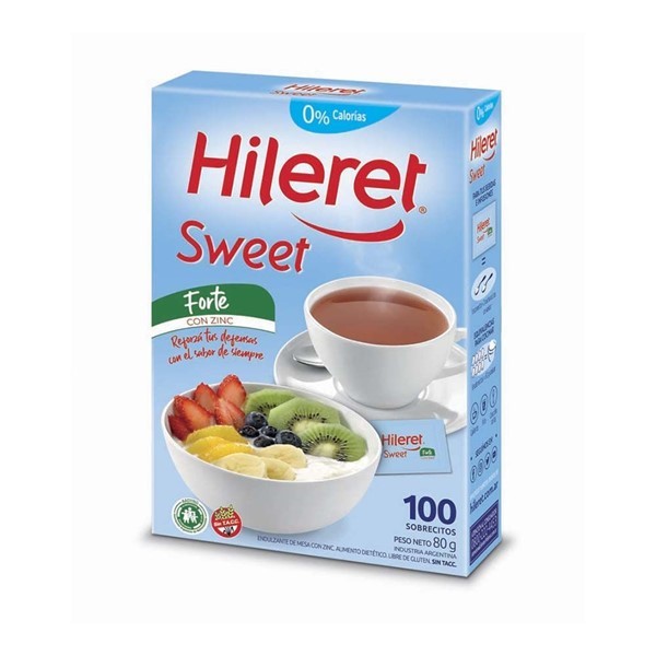 Endulzante Hileret Sweet Forte X 100 Sobrecitos #1