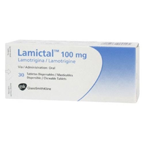 Lamictal 100 Mg | 30 Comprimidos | Lamotrigina #1